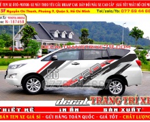 18745B  tem xe innova 2018  tem suon xe innova  tem xe innova 2006  tem dán sườn xe innova 2017  tem innova 2018  decal xe innova 2020  tem xe innova 2007  tem innova 2017 ĐỘ TEM XE TOYOTA INNOVA - TEM XE INNOVA 